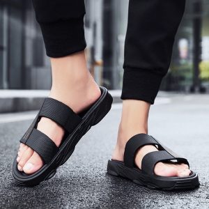New Summer Fashion Sports Style Thick Sole Men's Sandals for Men