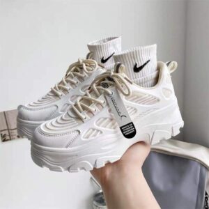 Spotless sneakers