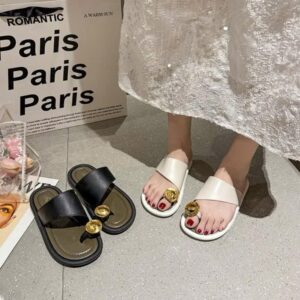 Ladies flat slippers classic