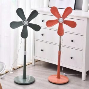 5 Blades Portable Adjustable Standing Fan