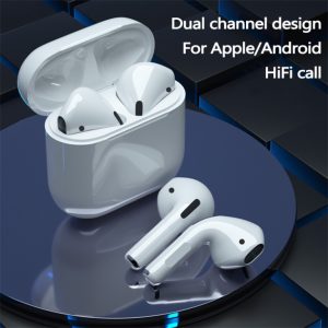 Air Pro 4 Wireless Bluetooth Earphones Noise Canceling With Microphone