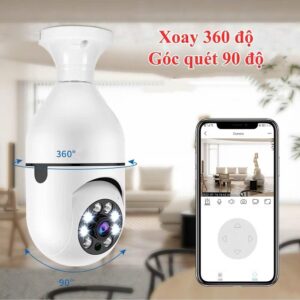 Hd light bulb camera