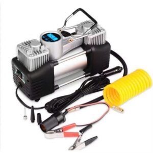 MEEOTO High Capacity 2-Cylinder Car Tire Pump