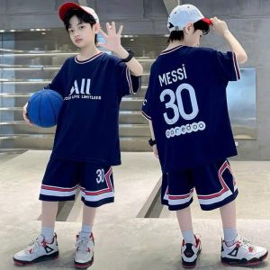 Summer clothing with FOOTBALL pattern