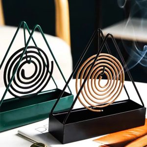 Iron PYRAMID Mosquito Incense Tray