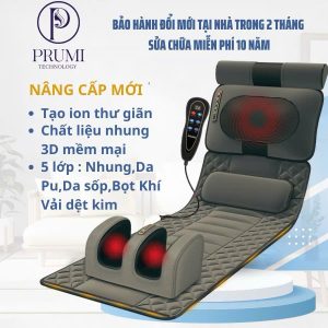 PRUMIum full body massage mattress with NEGATIVE ION