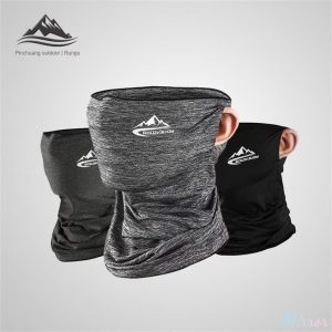 Neckband Ice Silk Scarf