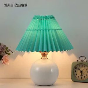 Nordic Style Round Folding Cage Table Lamp