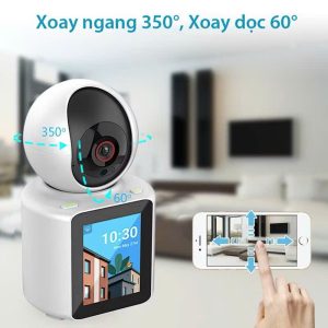 C30 Wifi Surveillance Camera with Screen