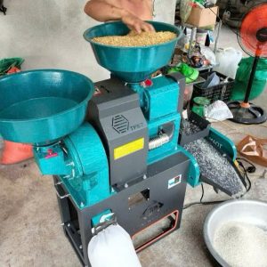 One Machine Does It All. Rice Milling Machine.