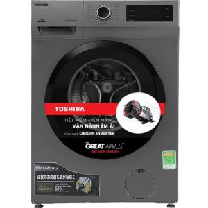 Toshiba Inverter front loading washing machine 9.5 Kg TW-BK105S3V(SK)