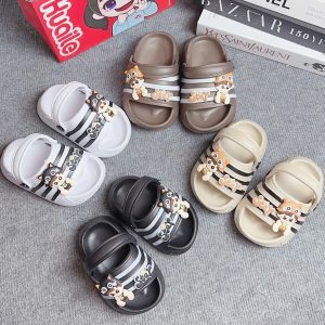 Kids lux crocs sandal