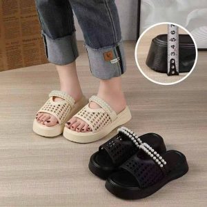 Women's mesh heel palm