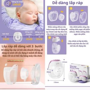 Wireless breast PUMP, Gle21 & Gle10