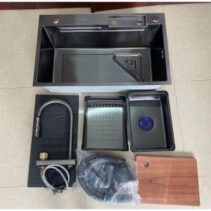 1-hole sink, 1-compartment smart sink