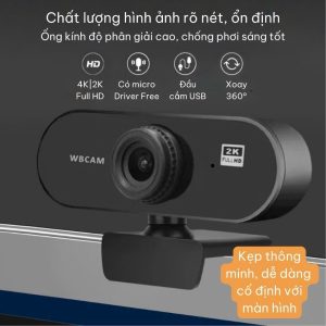4K Livestream Webcam with Mic