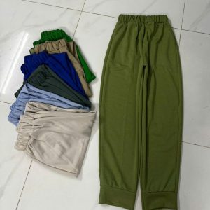 Women's pants, thick material Form big Freesize 70kg or less