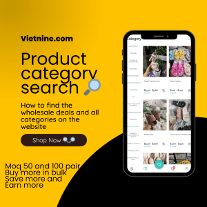 How To find wholesale deals and all categories on the website