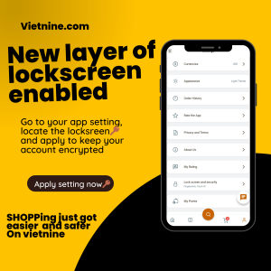 Keep your account & wallet encrypted and secure with the new lockscreen security feature🔑
