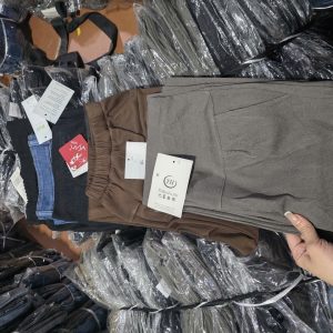 Quality velvet office snow and long jeans